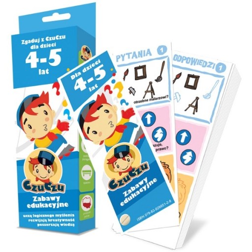Zgaduj z CZUCZU dla dzieci 4-5 lat edukacyjna