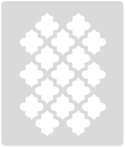 Marrakech Craft - Szablon malarski craft 30x35cm