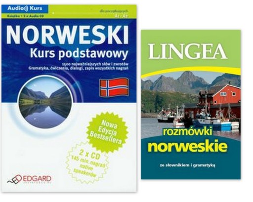 Norweski Kurs podstawowy CD+Rozmówki