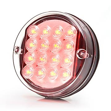 LED Lampa 2 Funkcje Pozycja + Stop 24V Waś nr 167