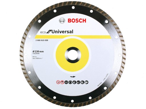 Кирпич бетонный клинкерный BOSCH DIAMOND DISC 230мм