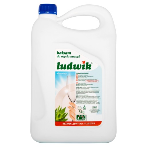 Zapas do mycia naczyń Ludwik aloesowy Balsam 5 kg
