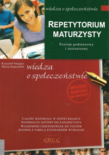 Repetytorium maturzysty WOS Poziom podstawowy i rozszerzony Krzysztof