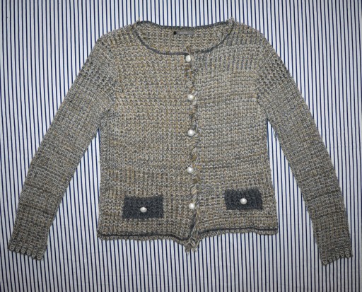 DIXIE SWETER MARYNARKA WOOL ALPACA M