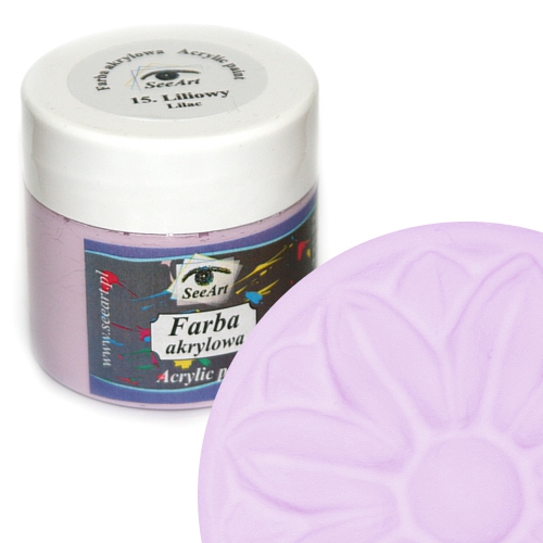 Farba akrylowa SeeArt 120 ml. 15 liliowy