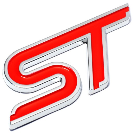 EMBLEMAT FORD ST ZNACZEK TUNING METALOWY CHROM HIT