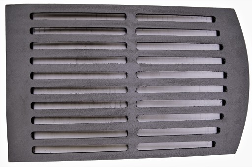 Ruszt żeliwny kominkowy ruszt pieca grill 32x19cm