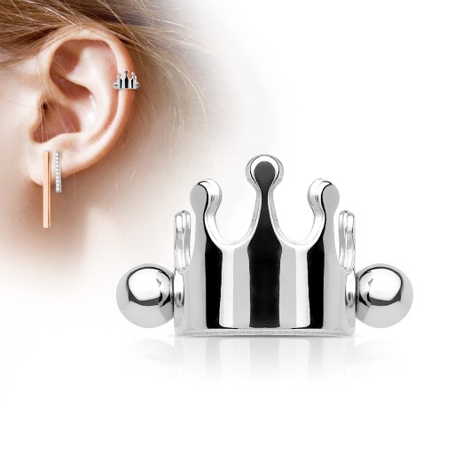 KOLCZYK DO CHRZĄSTKI UCHA HELIX 1,2/5 mm