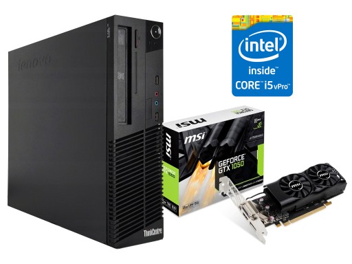 Komputer do GIER Lenovo i5 8GB SSD + 500GB GTX1050