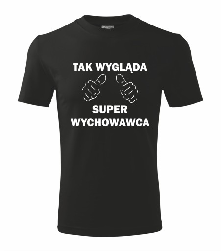 T-shirt koszulka Dzień Nauczyciela wychowawca M