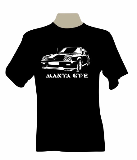 KOSZULKA T-shirt z nadrukiem dla fana opel MANTA