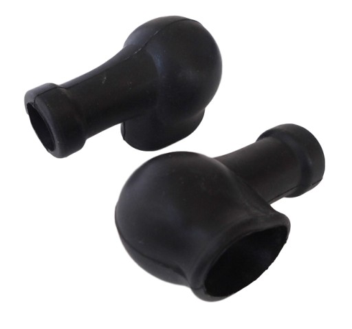 Osłona gumowa przyłącza kabla alternatora, akumulatora 25-28mm, czarna