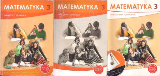 MATEMATYKA 3 / M.DOBROWOLSKA / PODRĘC.+ ZBIÓR + ĆW