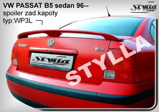 spoiler spojler do VW Passat B5, B5.5 96-- 3 TYPY