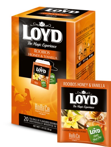 Herbata LOYD Rooibos Honey Vanilla w saszetkach