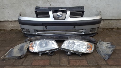 SEAT IBIZA LIFT 6K0 GRILL lampa ZDERZAK PRZÓD
