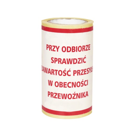 ETYKIETY / NAKLEJKI SPRZWDŹ PRZY KURIERZE