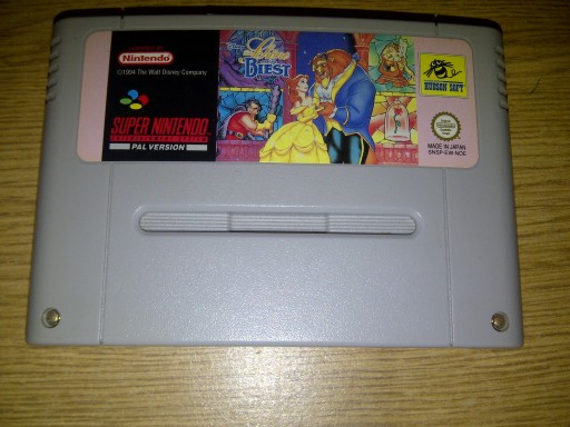 BEAUTY AND THE BEAST SNES PAL