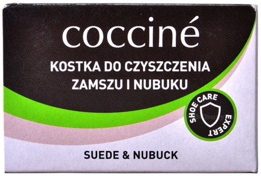 G12-16 COCCINE KOSTKA DO CZYSZCZENIA ZAMSZU NUBUKU