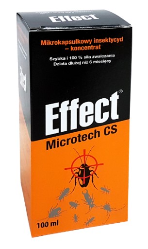 Oprysk na PLUSKWY prusaki mrówki EFFECT 100 ml