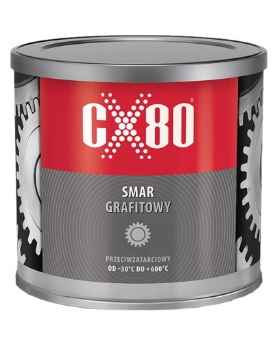 CX80 smar grafitowy antyzatarciowy do 600stC 500gr