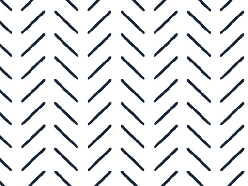 Stitches szablon zygzak CHEVRON w stylu scandi