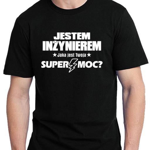 koszulka INŻYNIER MAGISTER prezent TRUST ME M