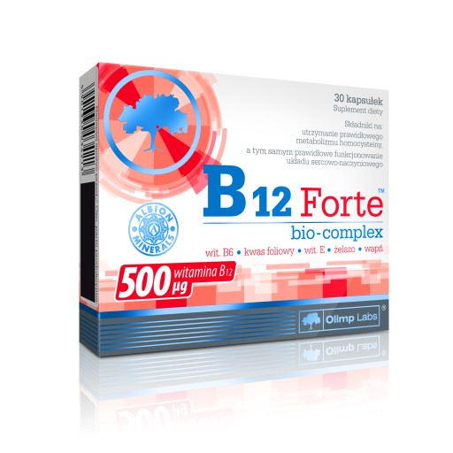 OLIMP B12 FORTE BIO-COMPLEX 30kaps NA CIŚNIENIE