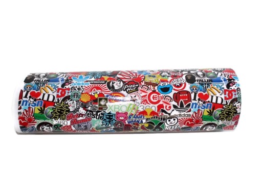 STICKERBOMB STICKER BOMB 17! WZORÓW 50X50 + GRATIS