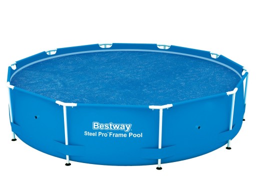 Pokrywa Solarna Termiczna Plandeka Przykrycie Basenu BESTWAY 305 cm 58241