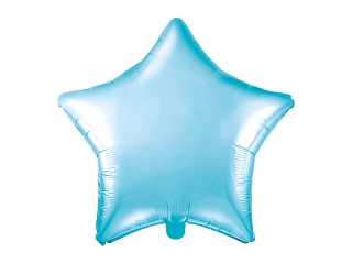 Balon foliowy foliowe GWIAZDKA gwiazda BŁĘKITNA
