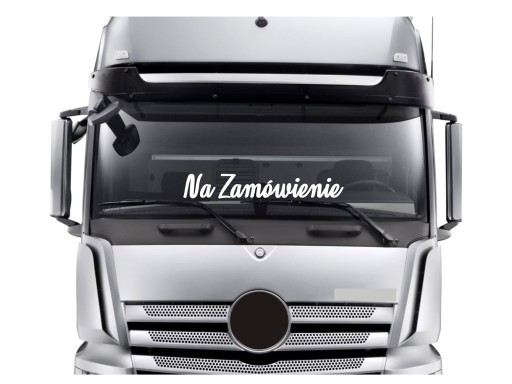 Naklejka Napis Personalizowany na Busa Tira Auto Zamówienie *70cm *Kolory