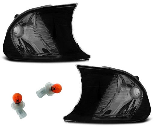 BMW 3 E46 01-03 CABRIO kierunkowskaz migacze BLACK