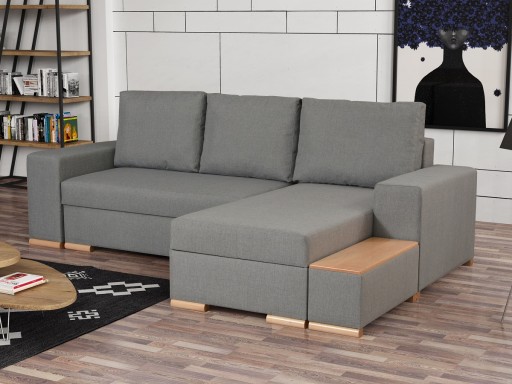 NAROŻNIK SOFA MASSIMO Z6 Z SPANIE PÓŁKA ZEUSMEBLE