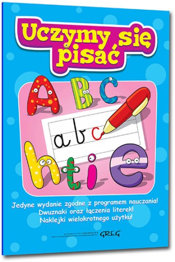 UCZYMY SIĘ PISAĆ / NAKLEJKI