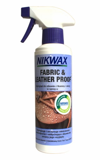 NIKWAX Impregnat do obuwia TKANINA I SKÓRA 300 ml