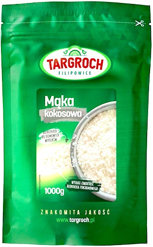 MĄKA KOKOSOWA 1KG PREMIUM Z KOKOSA- WYSOKI BŁONNIK