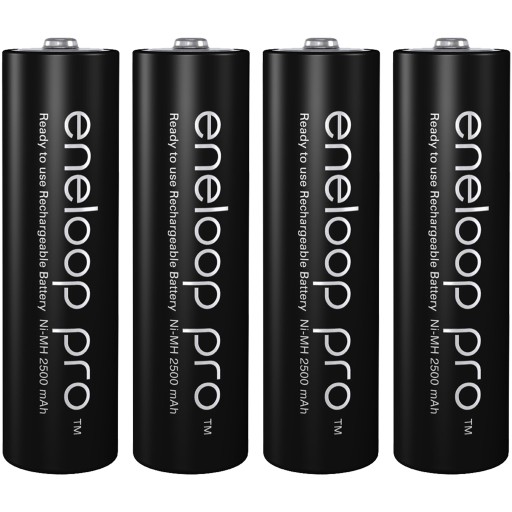 4x JAPOŃSKIE AKUMULATORKI PANASONIC ENELOOP R6 AA