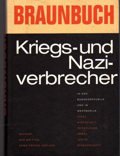 15291 Braunbuch - Kriegs- und Naziverbrecher in de