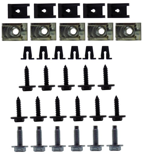 BMW 3 E90 E91 1 E81 E87 E88 ZESTAW SPINEK OSŁONY