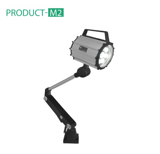 Lampa Obrabiarkowa na przegubie M2 9.5W 24V