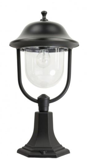 Lampa ogrodowa wys. 55 cm. Lampy z aluminium do parku, ogrodu.