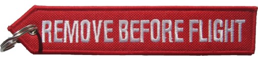 Brelok RBF Zawieszka- REMOVE BEFORE FLIGHT