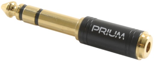 PRZEJŚCIÓWKA ADAPTER JACK 3.5mm - 6.3mm PRIUM