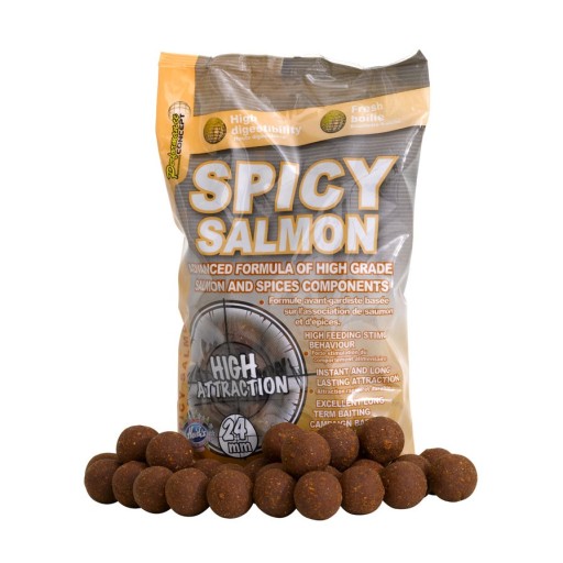 Starbaits Kulki Proteinowe Spicy Salmon 20mm 100g