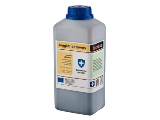 WĘGIEL AKTYWNY drobny pylisty PYL 22 BIOMUS 250g