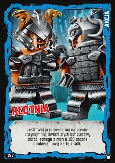 karta nr 157 Kłótnia Lego Ninjago 3