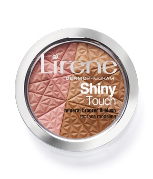 Lirene Shiny Touch bronzer z różem do twarzy 9g