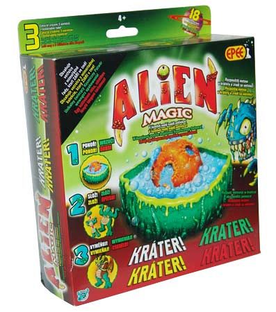 ALIEN MAGIC KRATER+UNIKALNY KOSMICZNY POTWÓR 0529