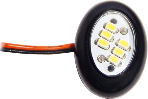 WODOODPORNA LAMPKA LED 6 SMD MODUŁ TAŚMA 12v 24V